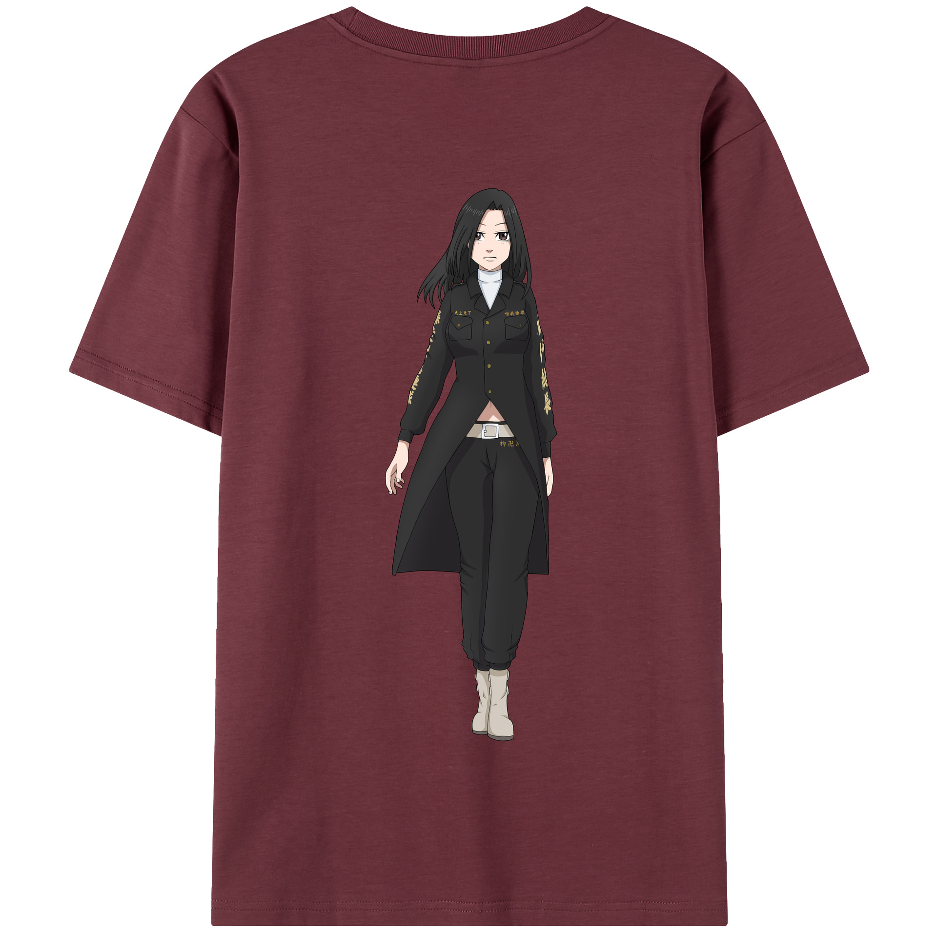 （画像用） 東京リベンジャーズ Tokyo Revengers 綿100％半袖Tシャツ（背面プリント）